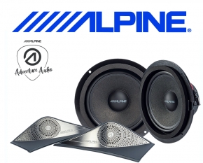 Alpine Lautsprecher Set für Mercedes Sprinter 907 910 SPC-106S907 180W