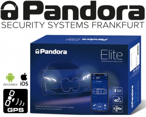 Pandora Autoalarmanlage Elite V2 mit Live-Ortung Handyalarm App Bluetooth