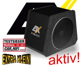 ESX Quantum Q Aktiv Subwoofer Bassbox V800A 400W