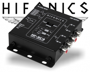 Hifonics High-Low Adapter 4 Kanal Konverter HF-SC4