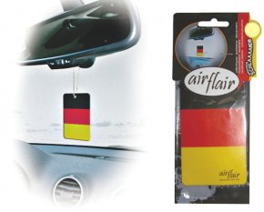 Lufterfrischer Duftbaum Auto Flagge Deutschland kirsch