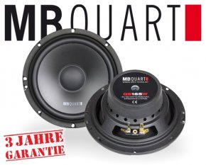 MB Quart Auto Subwoofer QS165W 165mm 180W