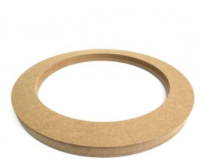 MDF Lautsprecherring MDF Speaker Ring Holz universal 250mm