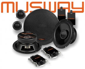Musway 16,5cm Auto Lautsprecher System MQ6.2C 250W