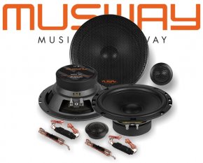 Musway 16,5cm Auto Lautsprecher System MS6.2C 200W