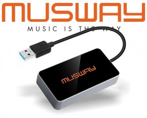 Musway Bluetooth Dongle Audio Streaming + App BTA