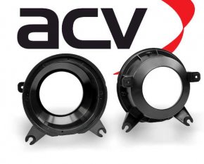 Lautsprecher Adapterringe für Volvo S70 V70 1996-2000 Türe Heck 165mm
