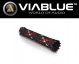 ViaBlue Geflechtschlauch Cable Sleeve Red Small Meterware