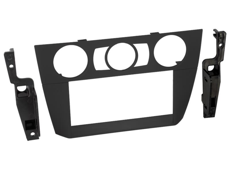 Radioblende schwarz Doppel DIN Blende 2DIN Rahmen BMW 3er E90 E91 E92 E93