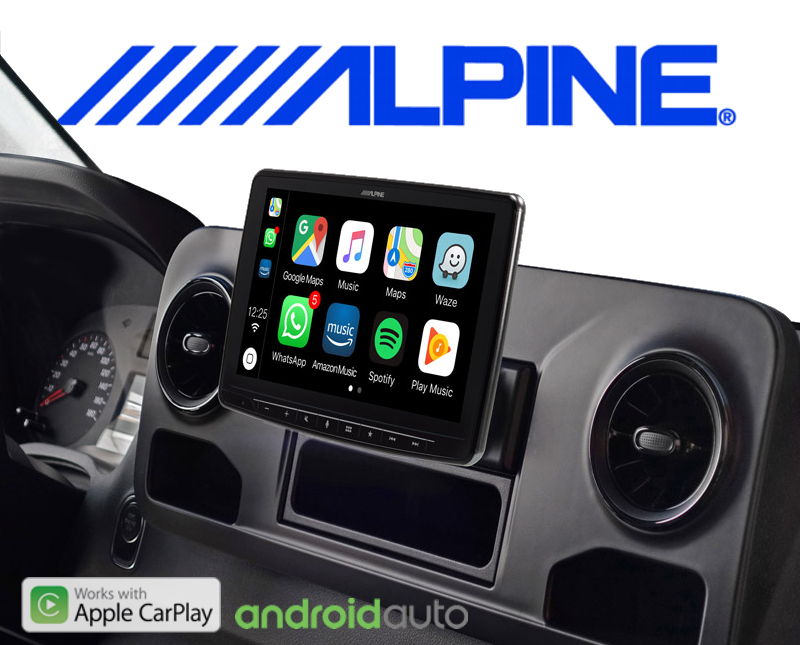 Alpine Halo9 Autoradio Ine F903 S907 Mercedes Sprinter W907