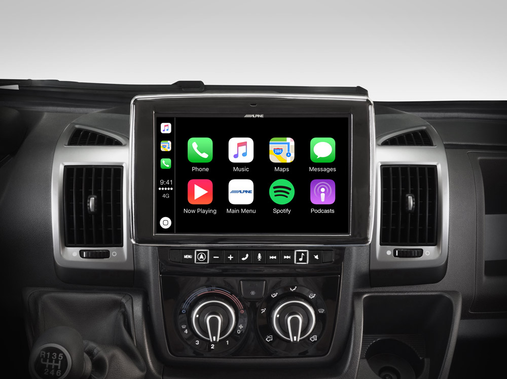Alpine Navigation X903DDU Fiat Ducato Citroën Jumper