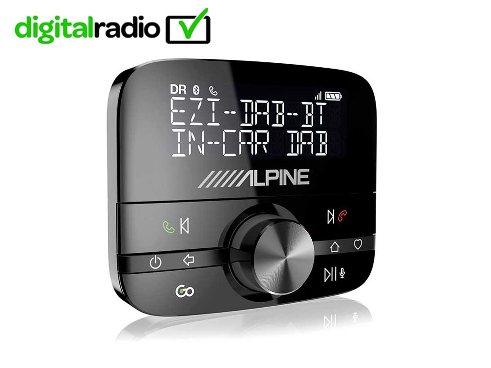 Alpine DAB+ Bluetooth Nachrüstung Autoradio EZiDABBT