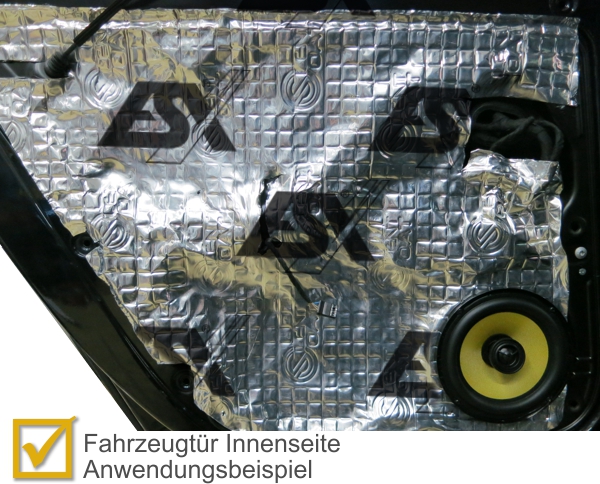SGM 2,10 m² Alubutyl Anti Dröhn Dämmmaterial  Hifi Dämmung KFZ NFZ 2mm 