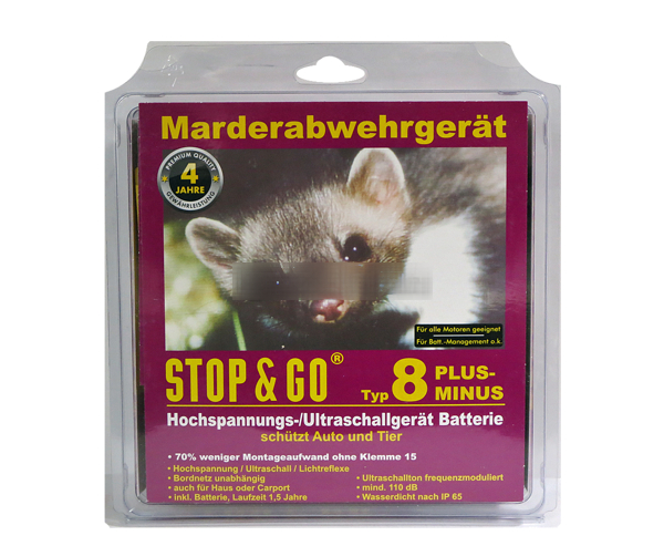 Stop & Go Ultraschall Marderabwehr 8 Plus Minus ab 134,50 €