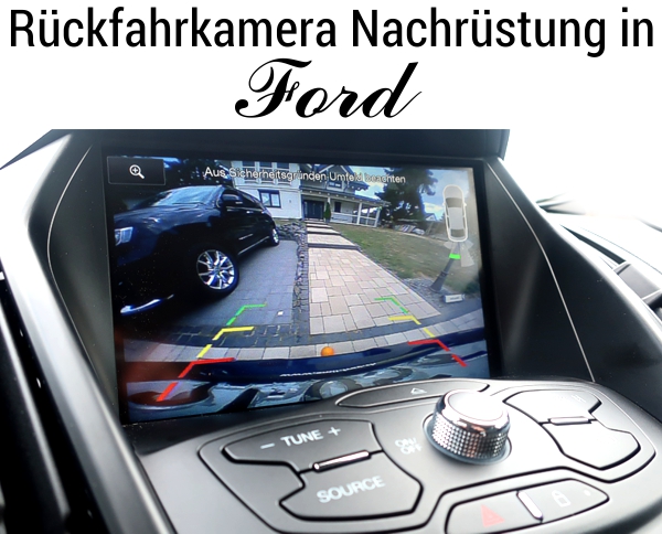 Rückfahrkamera für Ford Mondeo IV Turnier Kuga S-Max Focus II MK2 Heckklappe 3 4