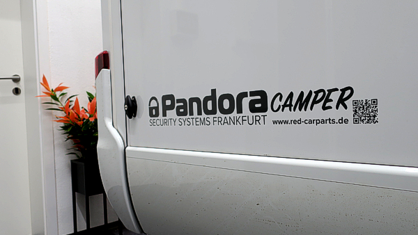 Pandora Camper, Wohnmobil Alarmanlage