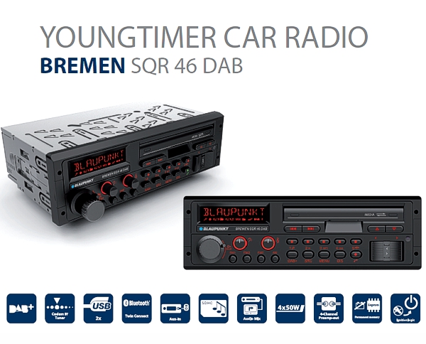 Autoradio Blaupunkt Bremen SQR 46 Bluetooth nachrüsten