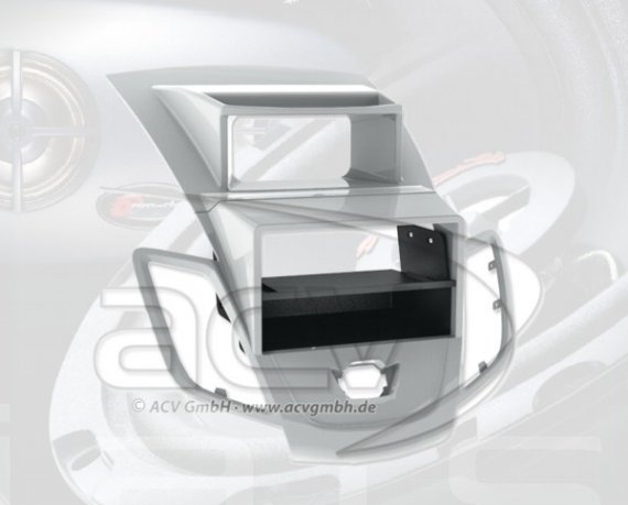 Umfeldbeleuchtung Ford Kuga Radioblende Rahmen Passend Für Ford KA Ab 2009 Autoradio Autoradio Adapter Ford