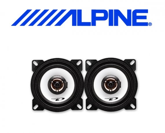 Alpine Auto Lautsprecher Koax 10cm 25W SXE-1025S