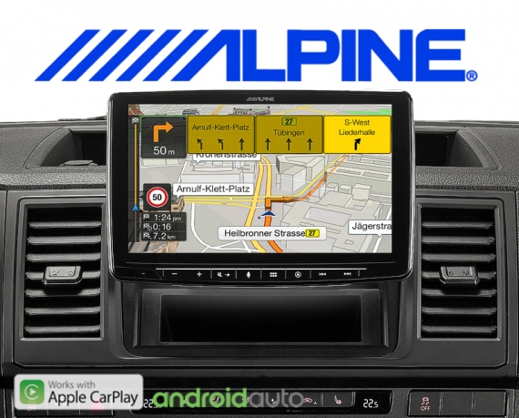 Alpine Premium Autoradio Navigation INE-F904T6 für VW T5 T6