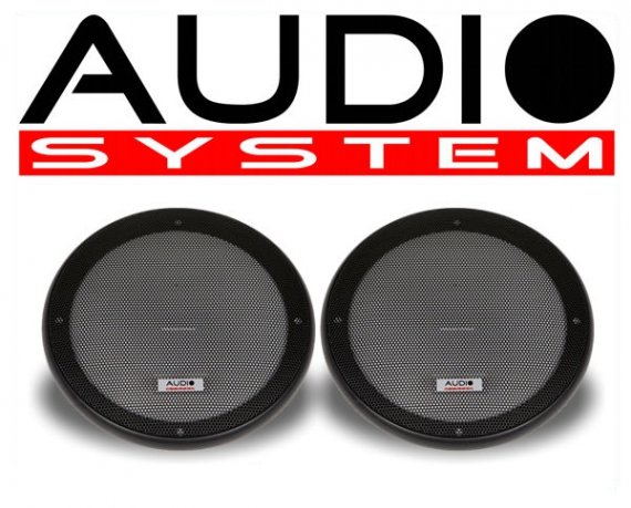 Audio System Lautsprechergrill 130mm, 2 Stück