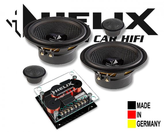 Helix Competition 2-Wege-Lautsprecher-System C 62C