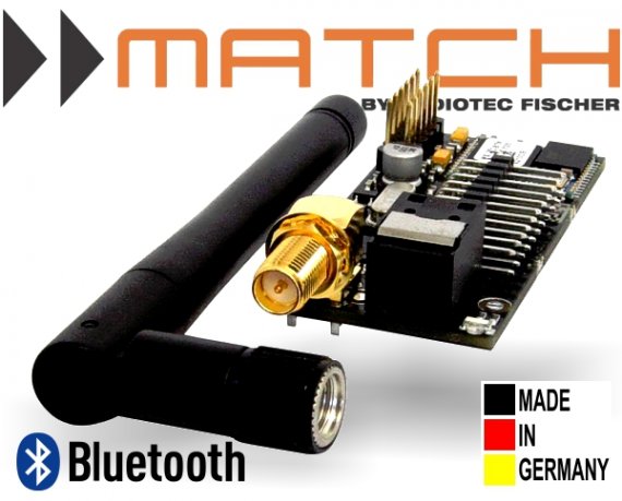 Match Bluetooth Modul für Plug&Play DSP Verstärker PP62DSP