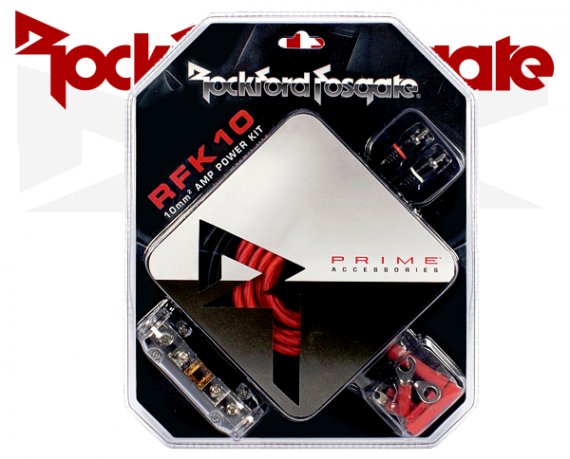 Rockford Fosgate Endstufen Kabelsatz Rockford Fosgate Prime RFK10