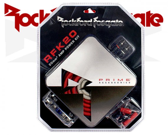 Rockford Fosgate Endstufen Kabelsatz Rockford Fosgate Prime RFK20