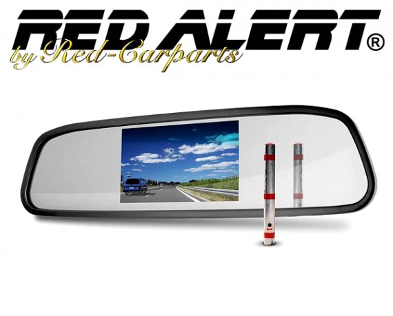 Spiegelmonitor 4.3" Spezialmonitor für Rückspiegel
