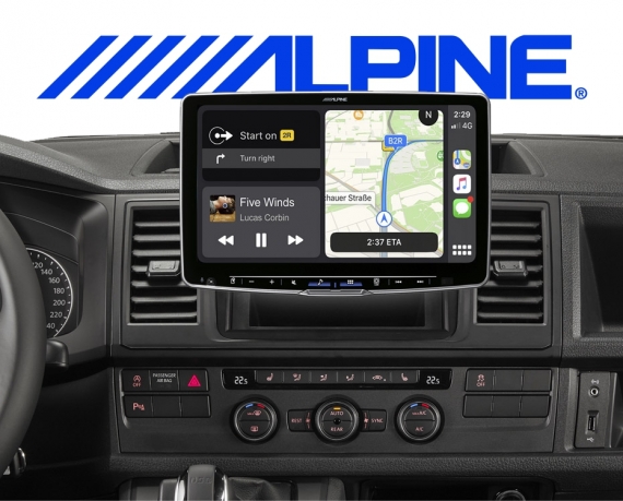 Alpine Premium Autoradio Navigation iLX-F115T6 für VW T5 T6