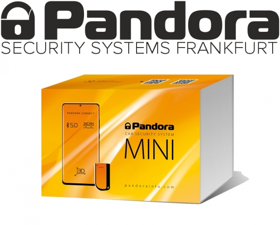 Pandora Autoalarmanlage Mini V4 mit App und Bluetooth 5.0
