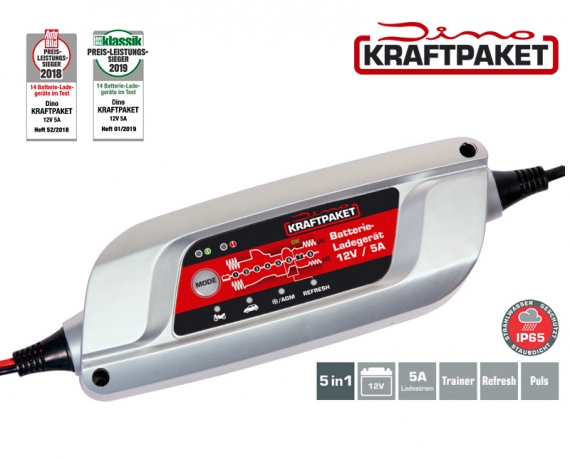 Batterieladegerät Dino Kraftpaket 12V 5A