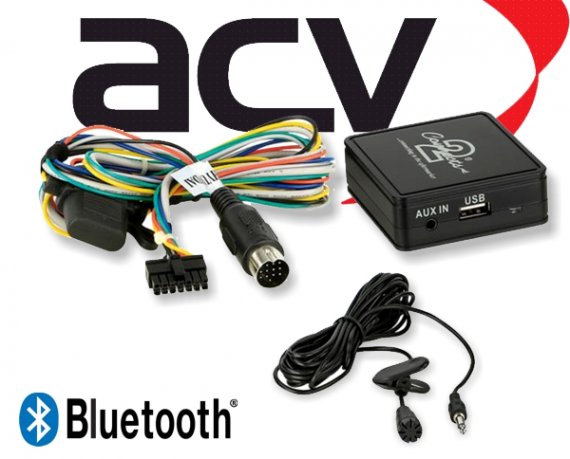 Bluetooth Empfänger zum Nachrüsten Adapter Schnittstelle für Kia 58-001 8 Pin