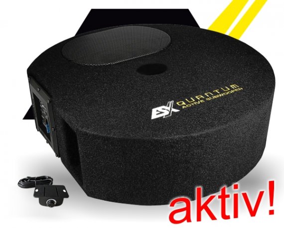 ESX Quantum Q Aktiv Reserverad Subwoofer Bass Q300A 300W