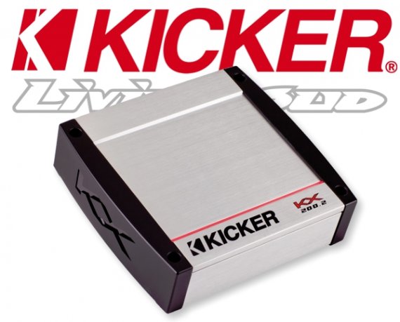 Kicker Auto Verstärker Endstufe KX200.2 2x 100W