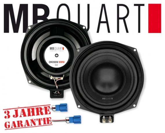 MB Quart Subwoofer BMW Bass Lautsprecher QM-200W BMW 20cm 200W