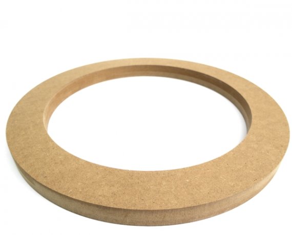 MDF Lautsprecherring MDF Speaker Ring Holz universal 300mm