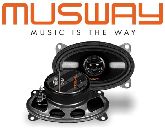 Musway 10x15cm Auto Lautsprecher Koax ME462 150W
