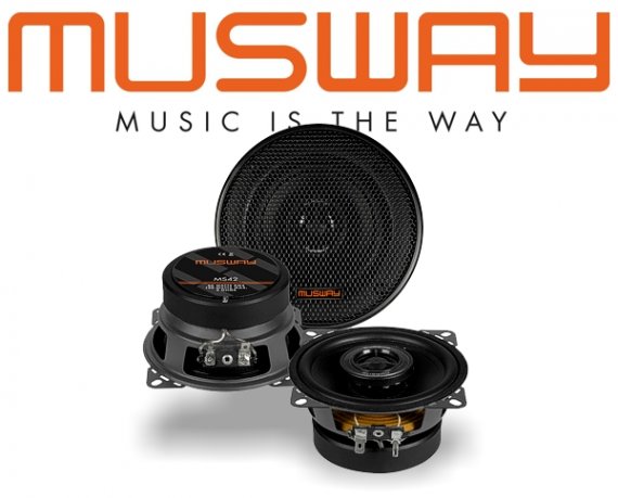 Musway 10cm Auto Lautsprecher Koax MS42 120W