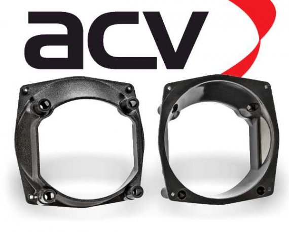 Lautsprecher Adapterringe für Renault Clio 1990-1998 Heckablage 130mm