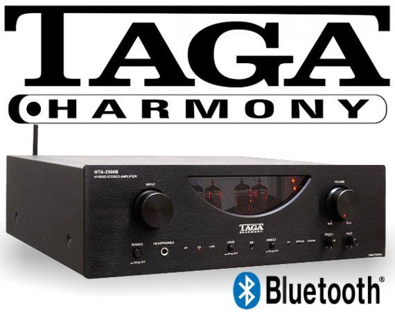 Taga Stereo Hybrid Röhrenverstärker mit Bluetooth HTA-2500B 2x 200W