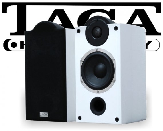 Taga Surround Lautsprecher Regallautsprecher Platinum S-40 SE weiß 2 Stück