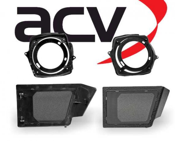 Lautsprecher Adapterringe für Volvo 850 1993-1996 Türe Front 130mm