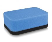 Profi Handpolierschwamm 2-lagig hart&weich polieren waxen reinigen pflegen