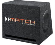 Match 2x 7" 16,5cm Plug&Play Bassreflex-Subwoofer PP 7E-D
