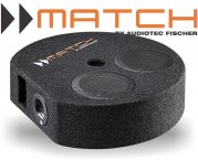 Match 2x 7" 16,5cm Plug&Play Reserverad-Subwoofer PP 7S-D