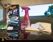 Meguiars Smooth Surface Clay Kit Lackreinigung Set G-1016