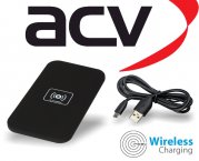 Inbay Qi Universal Tisch Ladestation Ladegerät Induktions-Ladegeraet schwarz