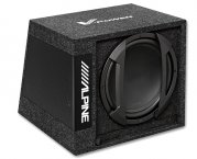 Alpine Subwoofer aktiv Bassbox SWD-355